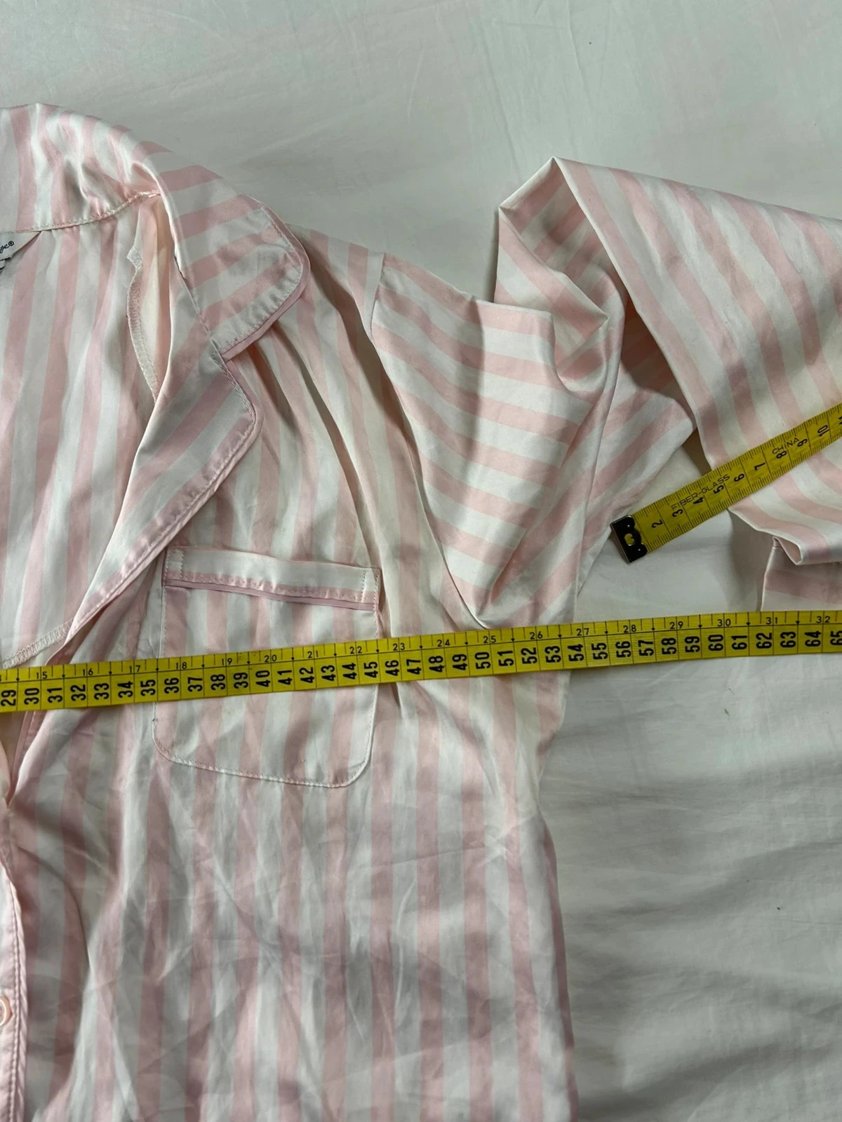 Camisa listrada branco e rosa Love to Lounge – photo 13